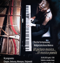 Recital fortepianowy Małgorzaty Anny Mokrus