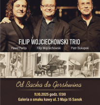 Koncert jazzowy Filip Wojciechowski Trio